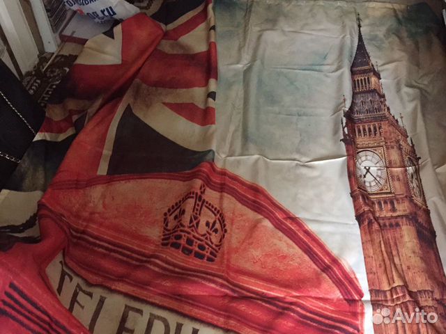 Штора для ванной.Новая Штора для ванной.Новая