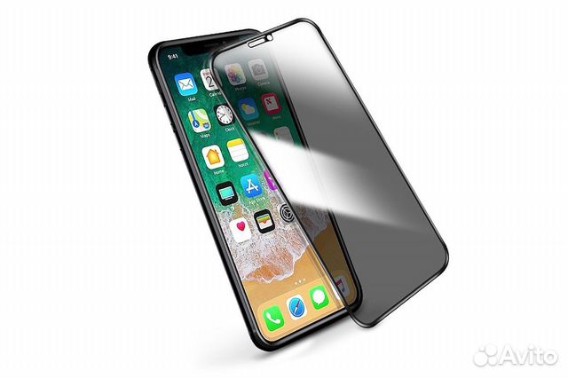 Защитные стекла 5D для iPhone “Антишпион»