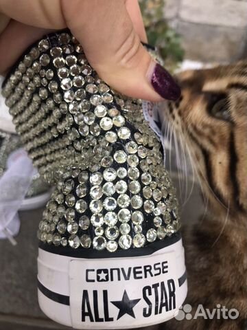Converse кеды со стразами Converse кеды со стразами