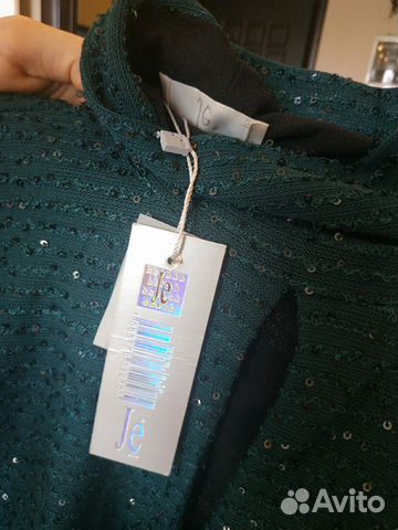 Платье вечернее, с блестками