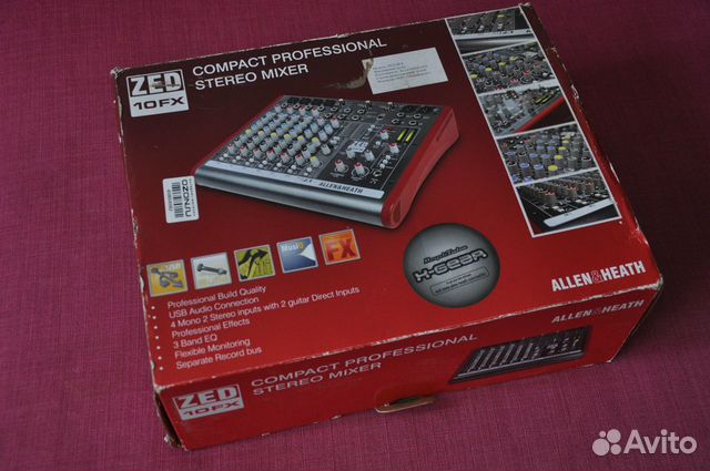 Микшерный пульт allen&heath zed 10 FX Микшерный пульт allen&heath zed 10 FX