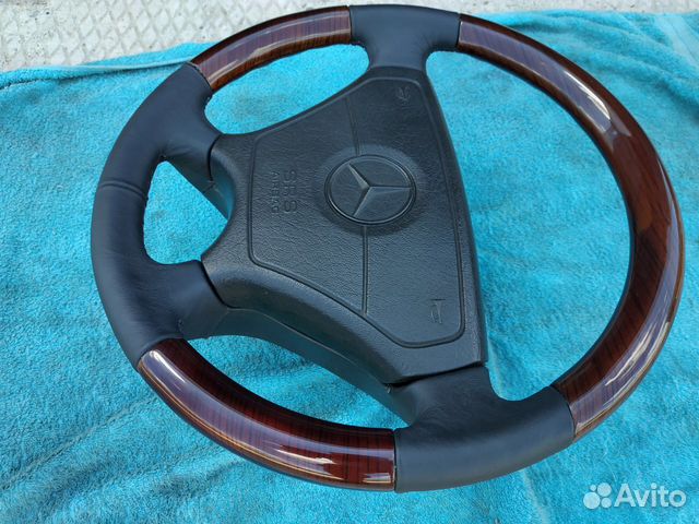 Руль дерево Мерседес W124 W140 W210 W208