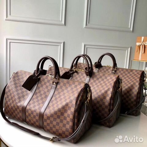 Новая дорожная сумка Louis Vuitton Keepall Damier Новая дорожная сумка Louis Vuitton Keepall Damier