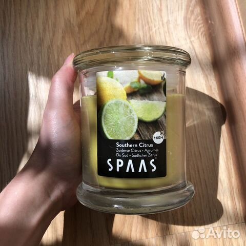 Свеча в стакане Spaas