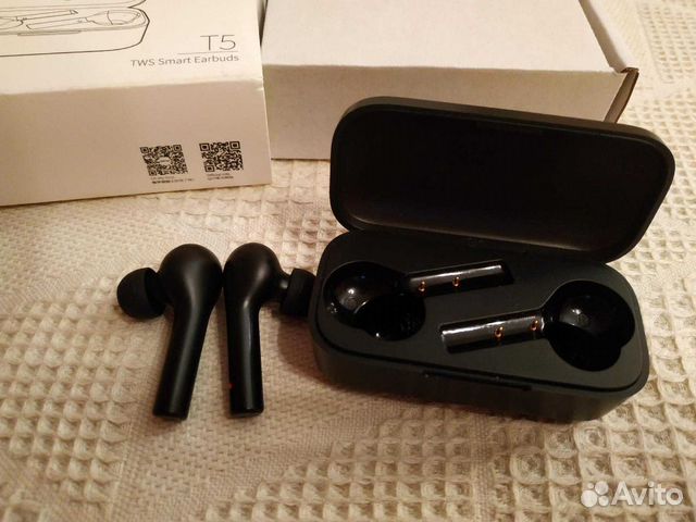 Беспроводные Bluetooth наушники Xioami QCY T5 Беспроводные Bluetooth наушники Xioami QCY T5