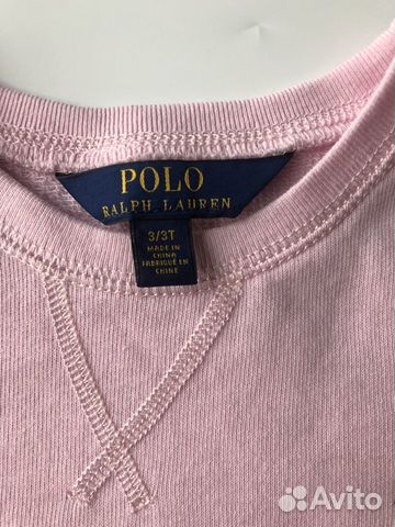 Ralph Lauren свитшот на девочку 3 года