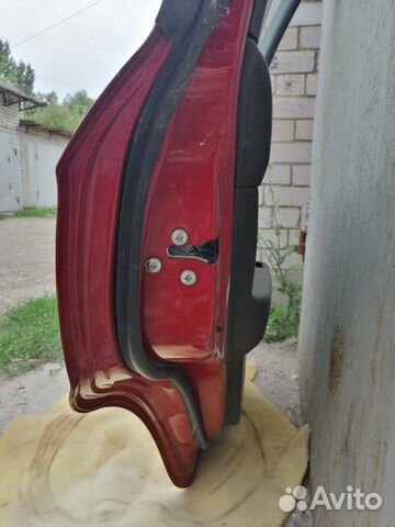 Дверь задняя левая для Chevrolet Aveo T250 в сборе