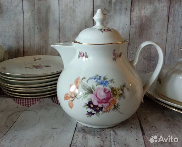 Чайный сервиз Полевой цветок Чайный сервиз Полевой цветок