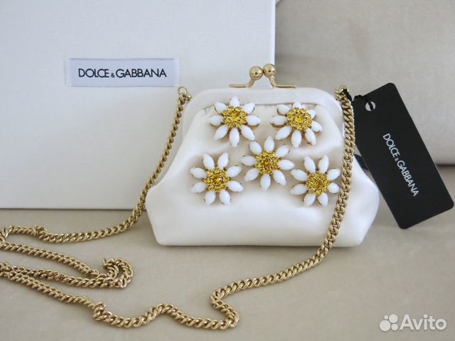 Dolce&Gabbana новая сумка белая оригинал