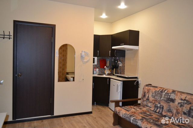 

Квартира-студия, 25 м², 3 кровати