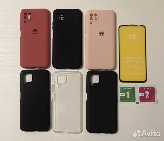 Чехол, Стекло Huawei P40 Lite/ P40 Pro/ P40