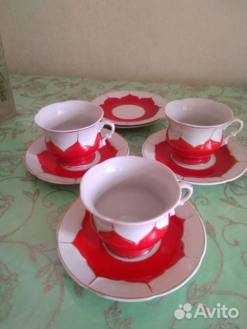Чайные пары Барановского фарфорового завода