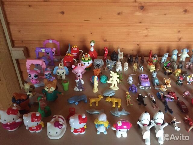 Игрушки Киндер-сюрприз и Макдональдс