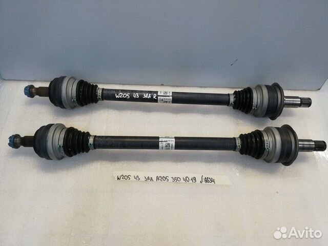 Привод задний левый правый Mercedes C class W205