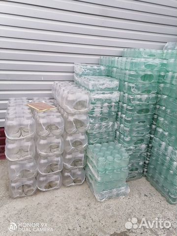 Банка стеклянная, стеклянные бутылки