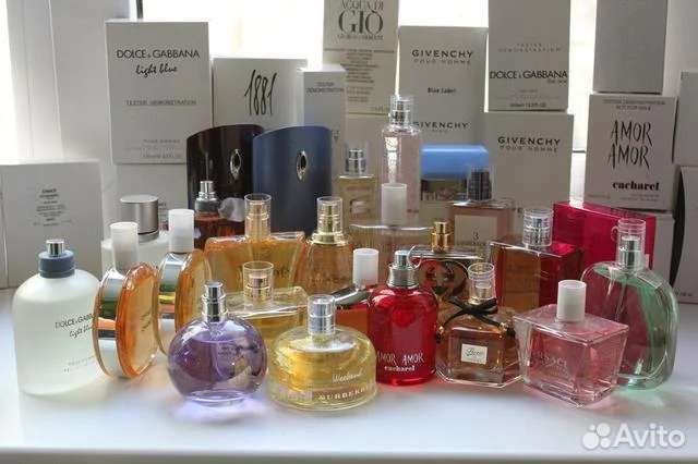Тестеры парфюм ассортимент