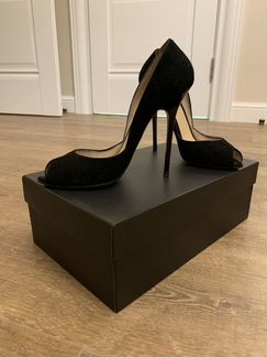 Туфли замшевые