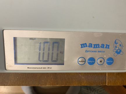 Весы детские maman