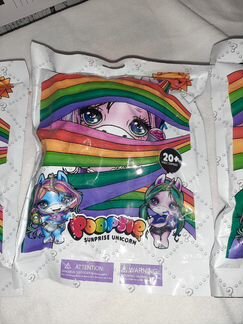 Набор из 3х шт Пупси слайм единорог