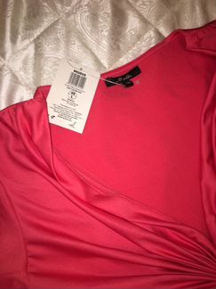 Новое красное платье L