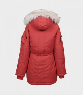 Куртка Аляска женская Apolloget Oxford Simple Red