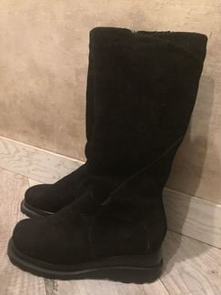 Сапоги женские, зимние, замша, 40 размер