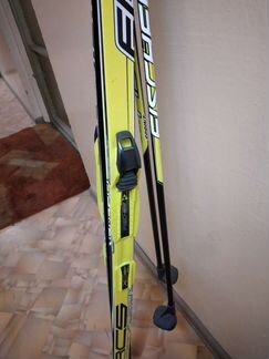 Лыжи и ботинки детские 33-34 размер