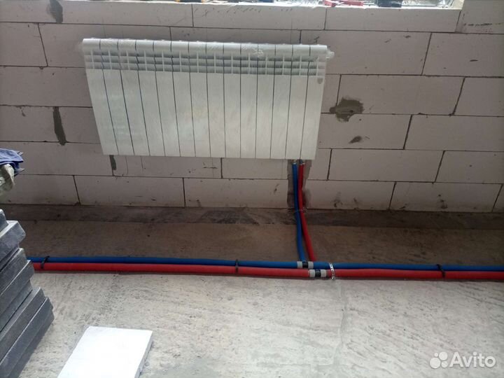 Сантехник. Монтаж отопления.Водопровод.Тёплый пол