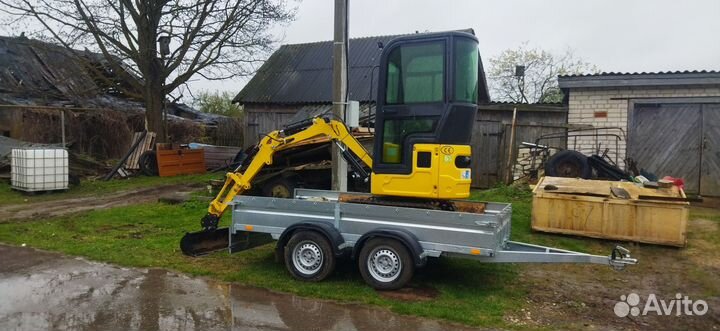 Услуги мини экскаватора