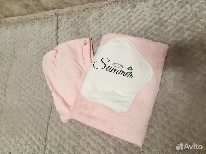 Халат. Полотенце. Набор на подарок. Для бани