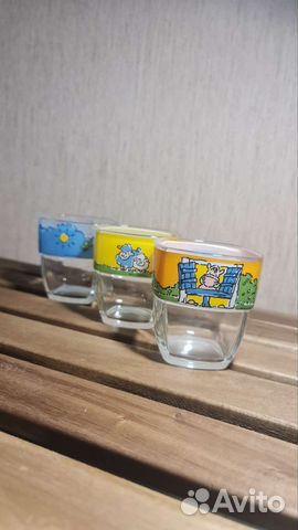 Стаканы детские набор 3 шт