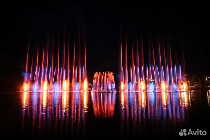 Вечерний тур на шоу фантанов Абрау-Дюрсо