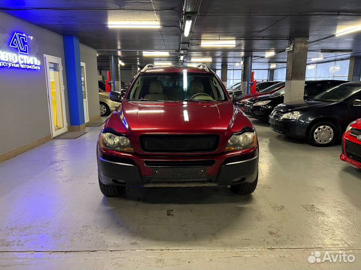 Volvo XC90 2.5 AT, 2004, 187 000 км