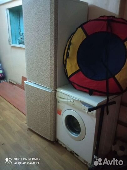 Стиральная машина и холодильник beko