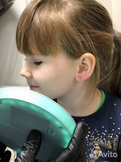 Прокол ушей детям и взрослым