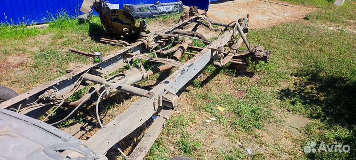 Задний мост и передняя балка на газель