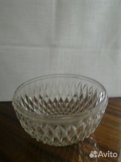 Салатник, бокалы, стаканы, блюдо, хрусталь, СССР