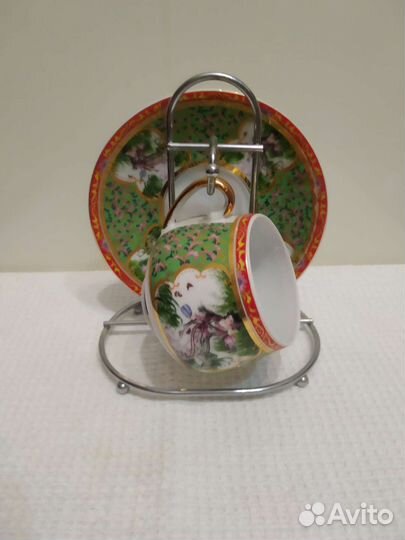 Чашка с блюдцем