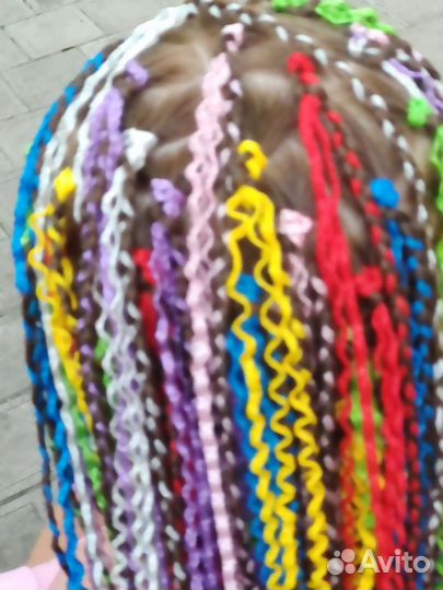 Плетение афрокос