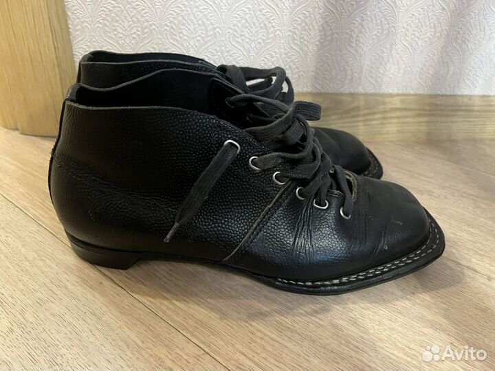 Лыжи беговые деревянные