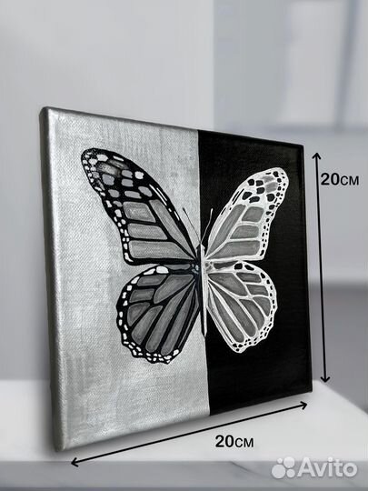 Картина акрилом на холсте