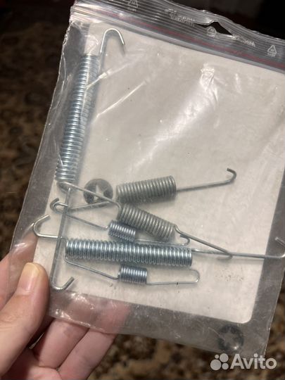 Рекомплект крепления тормозных колодок