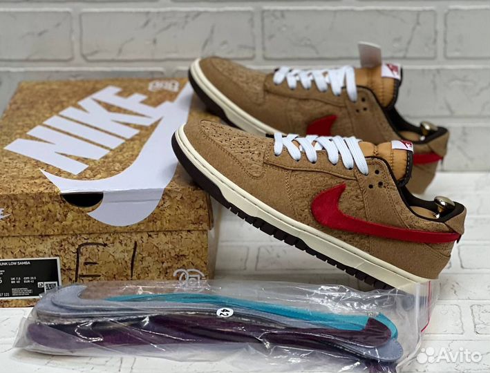 Nike Dunk Low x clot Cork