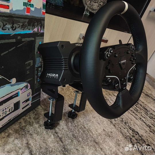 Bundle Moza R5 + педаль сцепления