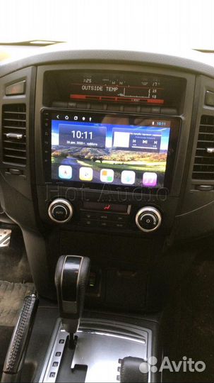 Магнитола для Mitsubishi Padjero с установкой