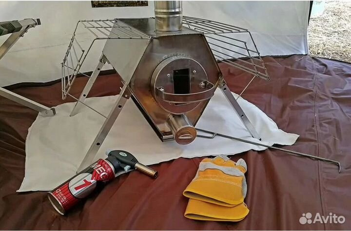 Печь для зимней палатки Сопутник