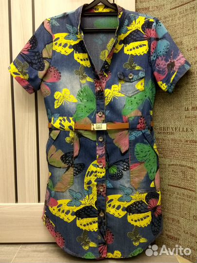 Джинсовый кардиган