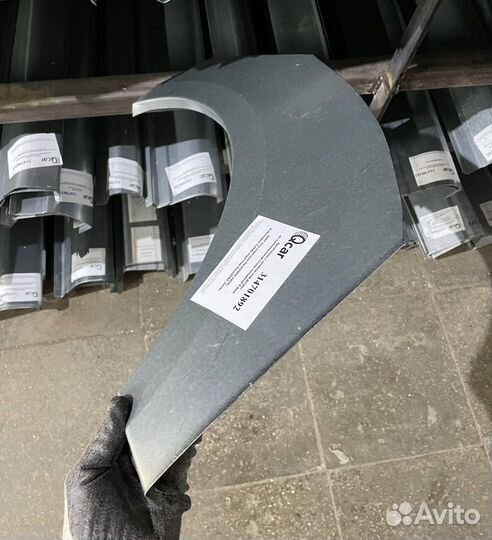 Арка правая VW Caddy 2004-2010 короткая база