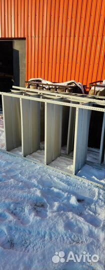 Стеллаж разборный металлический