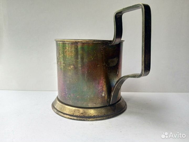 Подстаканник Цветок штихельный рисунок Мстера